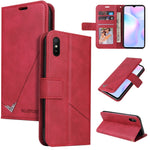 Custodia per telefono in pelle ad angolo retto GQUTROBE, For Xiaomi Redmi 9A, For Xiaomi Redmi 9C, For Xiaomi Redmi 9, For Xiaomi Redmi K20