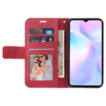 Custodia per telefono in pelle ad angolo retto GQUTROBE, For Xiaomi Redmi 9A, For Xiaomi Redmi 9C, For Xiaomi Redmi 9, For Xiaomi Redmi K20