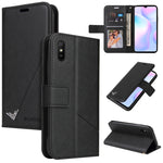 Custodia per telefono in pelle ad angolo retto GQUTROBE, For Xiaomi Redmi 9A, For Xiaomi Redmi 9C, For Xiaomi Redmi 9, For Xiaomi Redmi K20