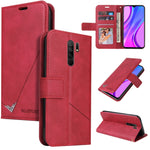Custodia per telefono in pelle ad angolo retto GQUTROBE, For Xiaomi Redmi 9A, For Xiaomi Redmi 9C, For Xiaomi Redmi 9, For Xiaomi Redmi K20
