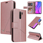 Custodia per telefono in pelle ad angolo retto GQUTROBE, For Xiaomi Redmi 9A, For Xiaomi Redmi 9C, For Xiaomi Redmi 9, For Xiaomi Redmi K20