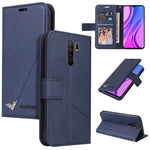 Custodia per telefono in pelle ad angolo retto GQUTROBE, For Xiaomi Redmi 9A, For Xiaomi Redmi 9C, For Xiaomi Redmi 9, For Xiaomi Redmi K20