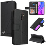 Custodia per telefono in pelle ad angolo retto GQUTROBE, For Xiaomi Redmi 9A, For Xiaomi Redmi 9C, For Xiaomi Redmi 9, For Xiaomi Redmi K20