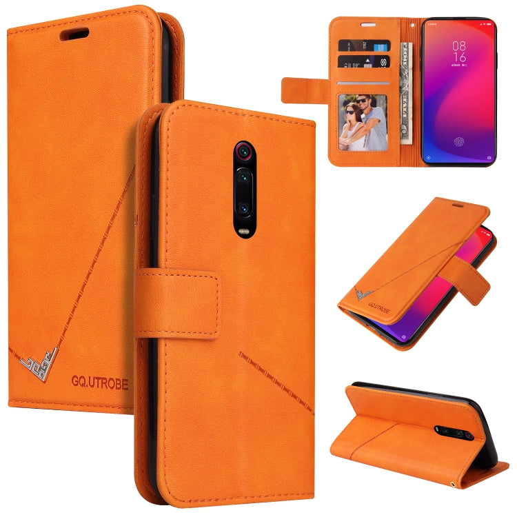 Custodia per telefono in pelle ad angolo retto GQUTROBE, For Xiaomi Redmi 9A, For Xiaomi Redmi 9C, For Xiaomi Redmi 9, For Xiaomi Redmi K20