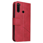 Custodia per telefono in pelle ad angolo retto GQUTROBE, For Xiaomi Redmi Note 8T, For Xiaomi Redmi Note 8 Pro, For Xiaomi Redmi Note 8, For Xiaomi Redmi 8A