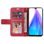 Custodia per telefono in pelle ad angolo retto GQUTROBE, For Xiaomi Redmi Note 8T, For Xiaomi Redmi Note 8 Pro, For Xiaomi Redmi Note 8, For Xiaomi Redmi 8A