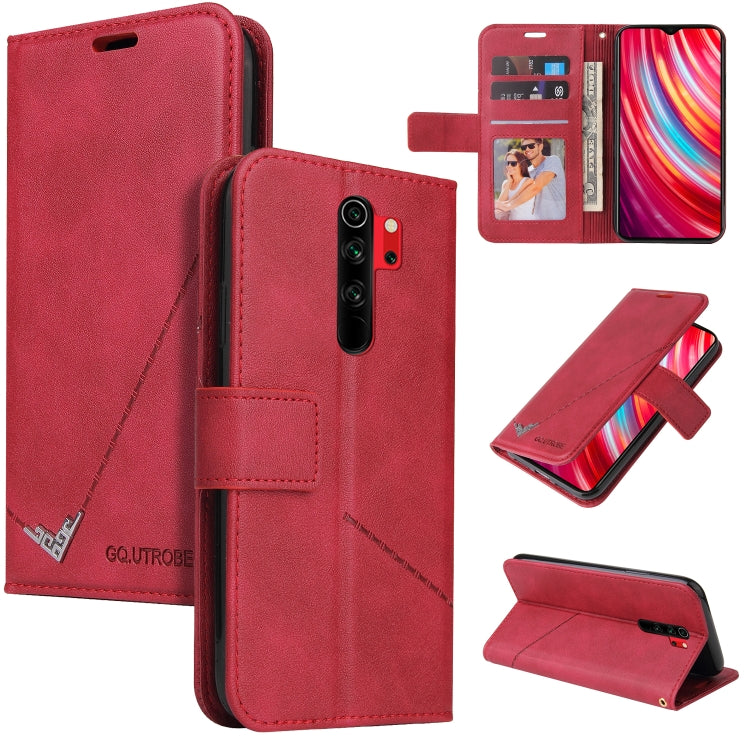 Custodia per telefono in pelle ad angolo retto GQUTROBE, For Xiaomi Redmi Note 8T, For Xiaomi Redmi Note 8 Pro, For Xiaomi Redmi Note 8, For Xiaomi Redmi 8A