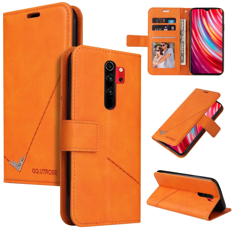 Custodia per telefono in pelle ad angolo retto GQUTROBE, For Xiaomi Redmi Note 8T, For Xiaomi Redmi Note 8 Pro, For Xiaomi Redmi Note 8, For Xiaomi Redmi 8A
