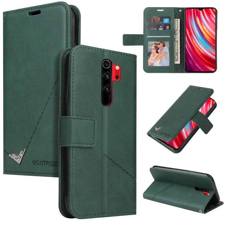 Custodia per telefono in pelle ad angolo retto GQUTROBE, For Xiaomi Redmi Note 8T, For Xiaomi Redmi Note 8 Pro, For Xiaomi Redmi Note 8, For Xiaomi Redmi 8A