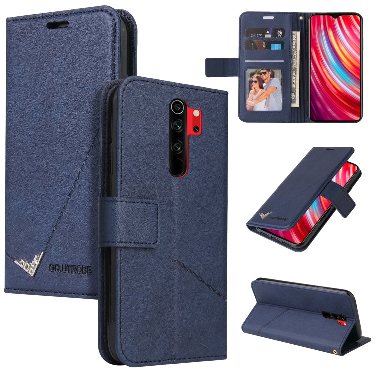 Custodia per telefono in pelle ad angolo retto GQUTROBE, For Xiaomi Redmi Note 8T, For Xiaomi Redmi Note 8 Pro, For Xiaomi Redmi Note 8, For Xiaomi Redmi 8A