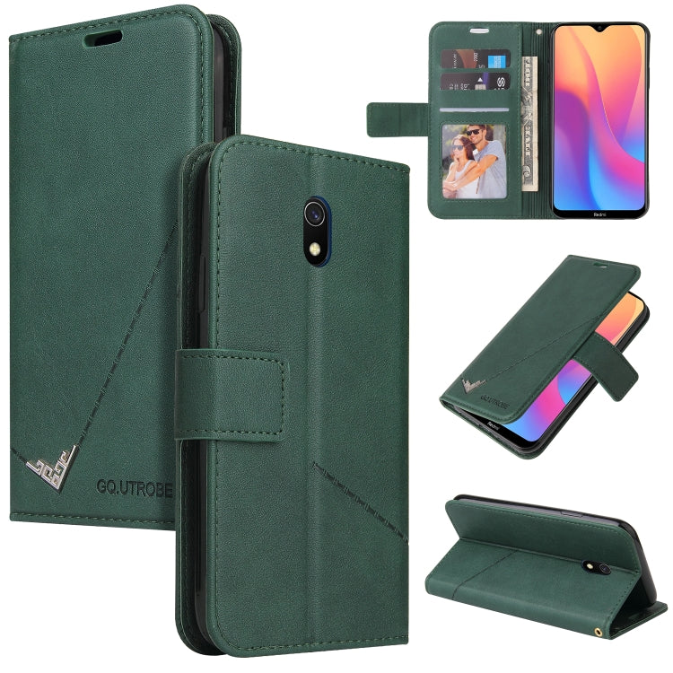 Custodia per telefono in pelle ad angolo retto GQUTROBE, For Xiaomi Redmi Note 8T, For Xiaomi Redmi Note 8 Pro, For Xiaomi Redmi Note 8, For Xiaomi Redmi 8A