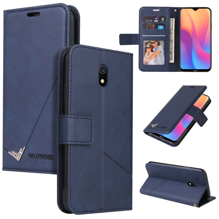 Custodia per telefono in pelle ad angolo retto GQUTROBE, For Xiaomi Redmi Note 8T, For Xiaomi Redmi Note 8 Pro, For Xiaomi Redmi Note 8, For Xiaomi Redmi 8A