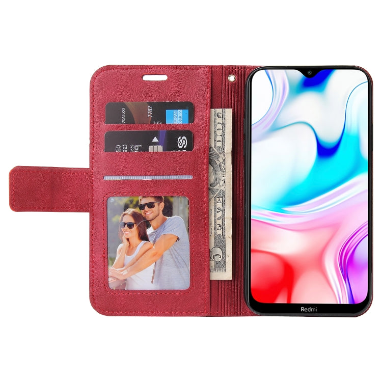Custodia per telefono in pelle ad angolo retto GQUTROBE, For Xiaomi Redmi 8, For Xiaomi Redmi Note 7, For Xiaomi Redmi 7A