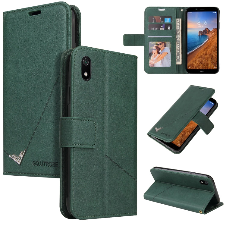 Custodia per telefono in pelle ad angolo retto GQUTROBE, For Xiaomi Redmi 8, For Xiaomi Redmi Note 7, For Xiaomi Redmi 7A
