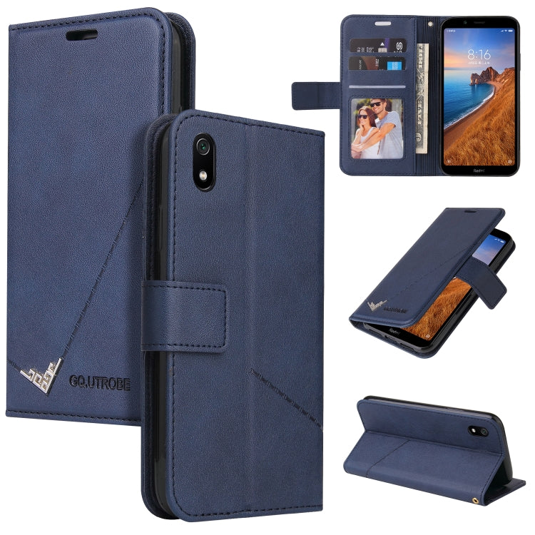 Custodia per telefono in pelle ad angolo retto GQUTROBE, For Xiaomi Redmi 8, For Xiaomi Redmi Note 7, For Xiaomi Redmi 7A