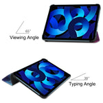Custer Porta Tablet in Pelle Verniciata con Supporto, For  iPad 2025 / 2022