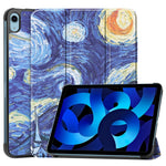 Custer Porta Tablet in Pelle Verniciata con Supporto, For  iPad 2025 / 2022