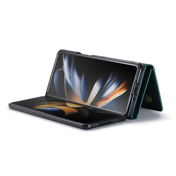 DG.MING M2 Series 3-Fold Multi Card Bag + custodia magnetica per telefono, For Samsung Galaxy Z Fold3 5G, For Samsung Galaxy Z Fold4