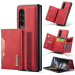 DG.MING M2 Series 3-Fold Multi Card Bag + custodia magnetica per telefono, For Samsung Galaxy Z Fold3 5G, For Samsung Galaxy Z Fold4