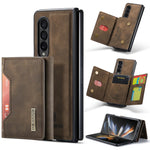 DG.MING M2 Series 3-Fold Multi Card Bag + custodia magnetica per telefono, For Samsung Galaxy Z Fold3 5G, For Samsung Galaxy Z Fold4