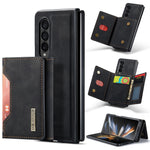 DG.MING M2 Series 3-Fold Multi Card Bag + custodia magnetica per telefono, For Samsung Galaxy Z Fold3 5G, For Samsung Galaxy Z Fold4