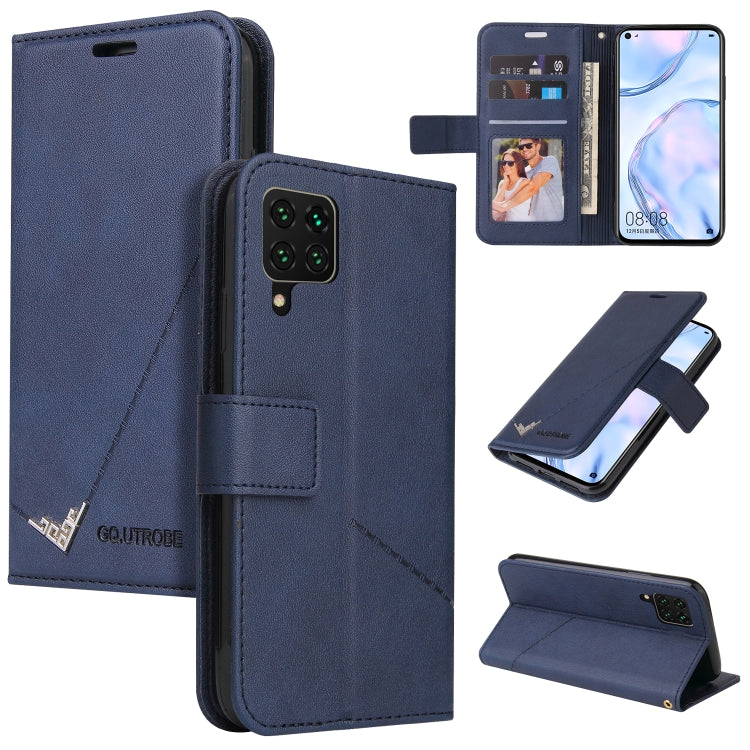 Custodia per telefono in pelle ad angolo retto GQUTROBE, For Huawei P40, For Huawei P40 Lite, For Huawei P40 Pro, Huawei P smart 2021
