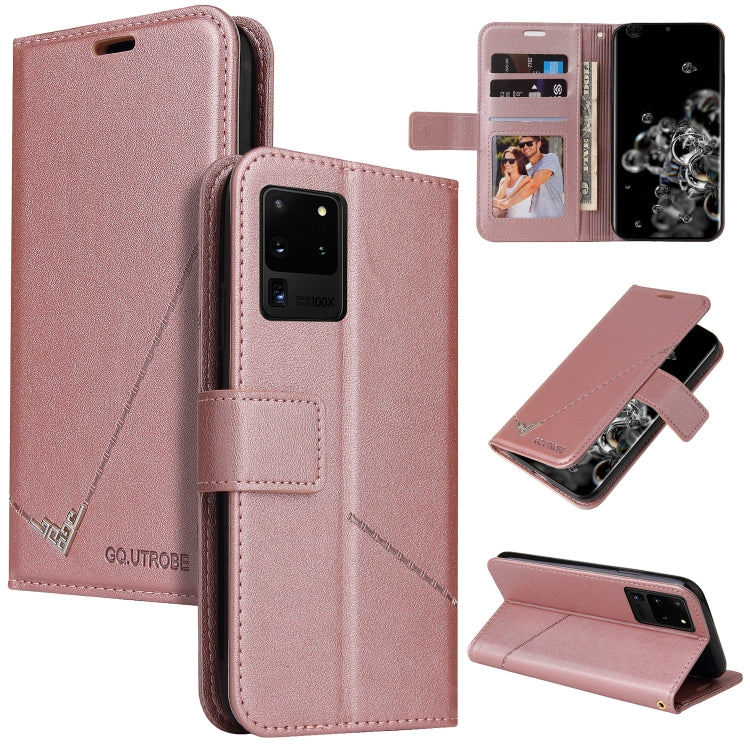 Custodia per telefono in pelle ad angolo retto GQUTROBE, For Huawei P40, For Huawei P40 Lite, For Huawei P40 Pro, Huawei P smart 2021