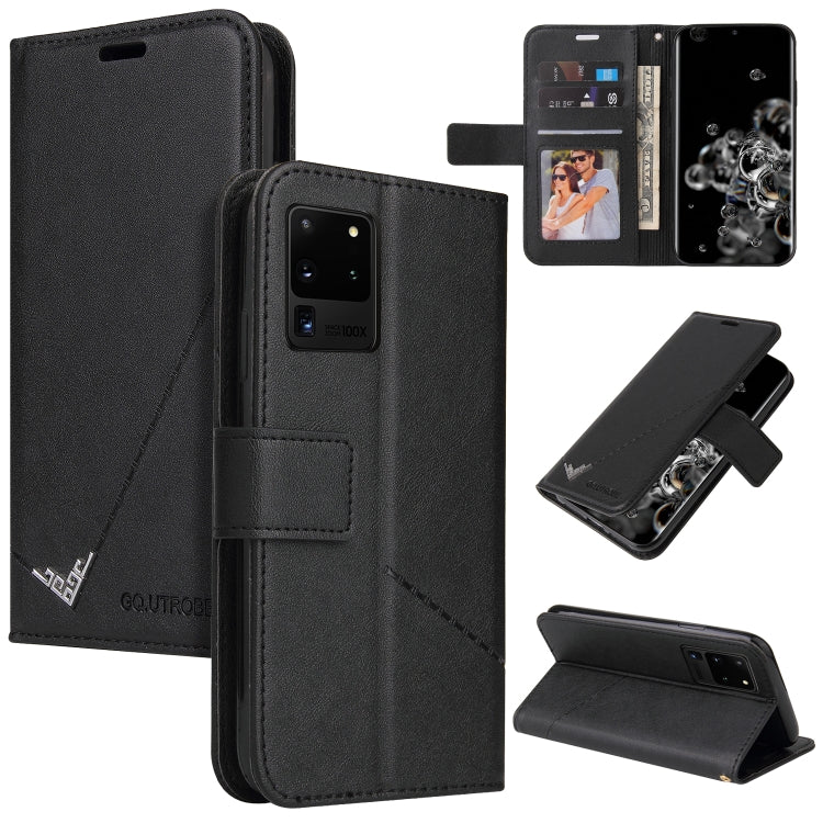 Custodia per telefono in pelle ad angolo retto GQUTROBE, For Huawei P40, For Huawei P40 Lite, For Huawei P40 Pro, Huawei P smart 2021