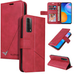 Custodia per telefono in pelle ad angolo retto GQUTROBE, For Huawei P40, For Huawei P40 Lite, For Huawei P40 Pro, Huawei P smart 2021