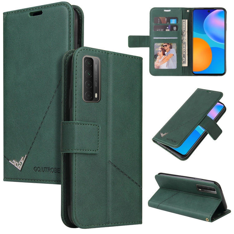 Custodia per telefono in pelle ad angolo retto GQUTROBE, For Huawei P40, For Huawei P40 Lite, For Huawei P40 Pro, Huawei P smart 2021