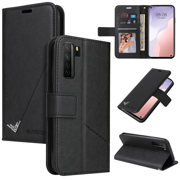 Custodia per telefono in pelle ad angolo retto GQUTROBE, For Huawei nova 7 SE, For Huawei Mate 40, For Huawei Mate 40 Lite, For Huawei Mate 40 Pro