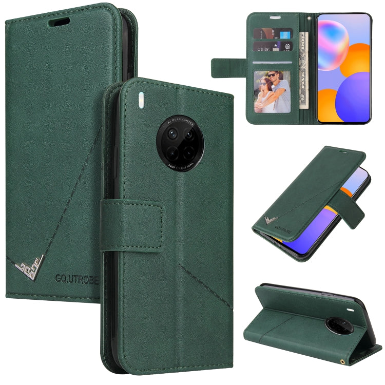 Custodia per telefono in pelle ad angolo retto GQUTROBE, For Huawei nova 7 SE, For Huawei Mate 40, For Huawei Mate 40 Lite, For Huawei Mate 40 Pro
