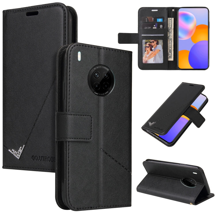 Custodia per telefono in pelle ad angolo retto GQUTROBE, For Huawei nova 7 SE, For Huawei Mate 40, For Huawei Mate 40 Lite, For Huawei Mate 40 Pro