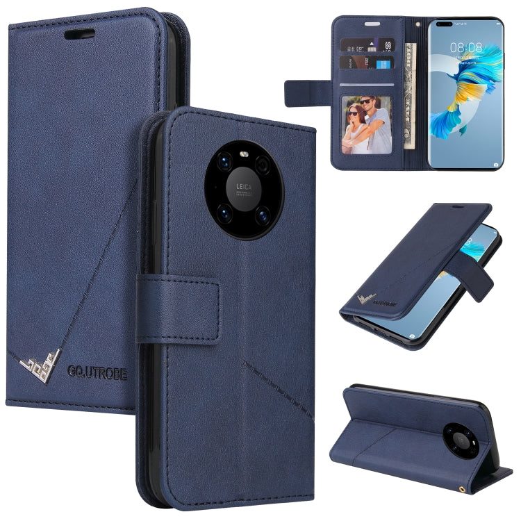 Custodia per telefono in pelle ad angolo retto GQUTROBE, For Huawei nova 7 SE, For Huawei Mate 40, For Huawei Mate 40 Lite, For Huawei Mate 40 Pro