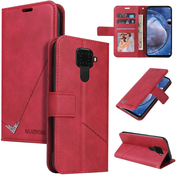 Custodia per telefono in pelle ad angolo retto GQUTROBE, For Huawei Mate 30 Lite, For Huawei Mate 30 Pro, For Huawei Mate 20 Pro, For Huawei P30