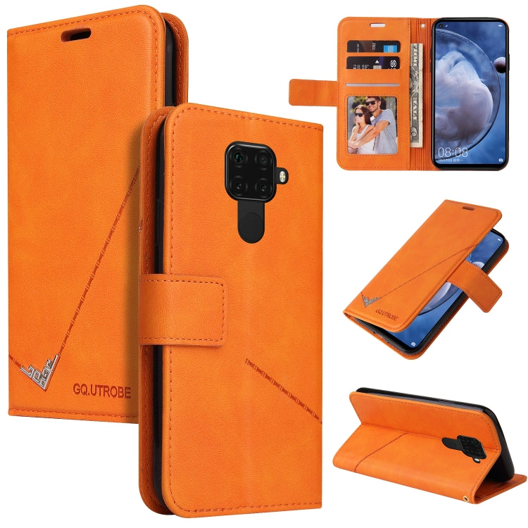 Custodia per telefono in pelle ad angolo retto GQUTROBE, For Huawei Mate 30 Lite, For Huawei Mate 30 Pro, For Huawei Mate 20 Pro, For Huawei P30