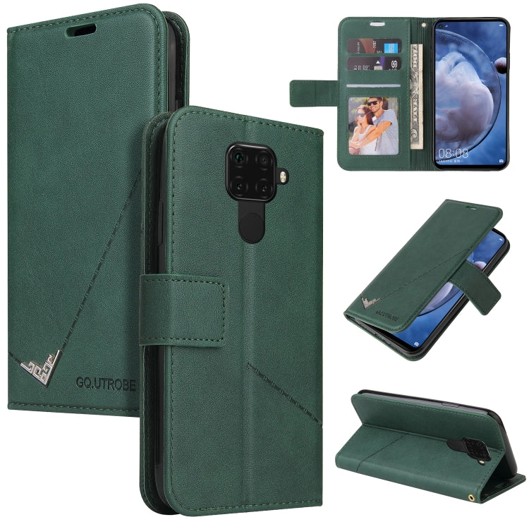 Custodia per telefono in pelle ad angolo retto GQUTROBE, For Huawei Mate 30 Lite, For Huawei Mate 30 Pro, For Huawei Mate 20 Pro, For Huawei P30