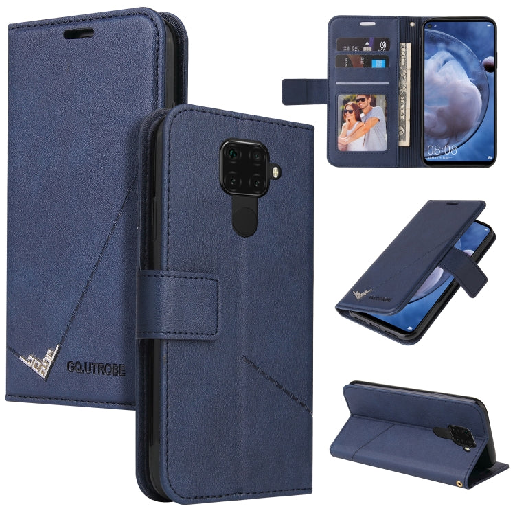 Custodia per telefono in pelle ad angolo retto GQUTROBE, For Huawei Mate 30 Lite, For Huawei Mate 30 Pro, For Huawei Mate 20 Pro, For Huawei P30