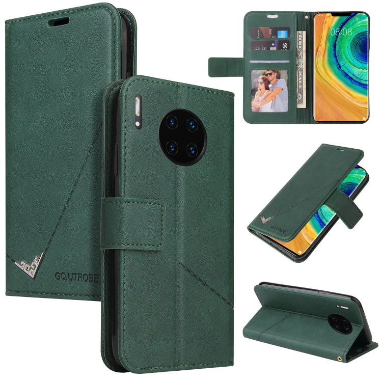 Custodia per telefono in pelle ad angolo retto GQUTROBE, For Huawei Mate 30 Lite, For Huawei Mate 30 Pro, For Huawei Mate 20 Pro, For Huawei P30