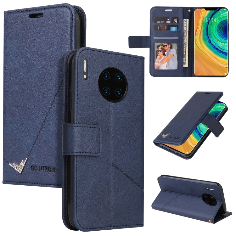 Custodia per telefono in pelle ad angolo retto GQUTROBE, For Huawei Mate 30 Lite, For Huawei Mate 30 Pro, For Huawei Mate 20 Pro, For Huawei P30