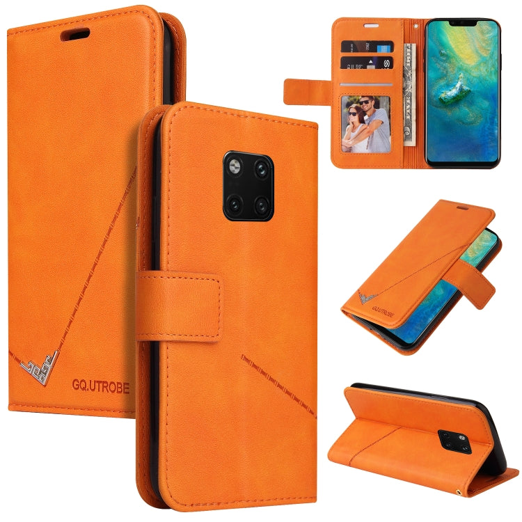 Custodia per telefono in pelle ad angolo retto GQUTROBE, For Huawei Mate 30 Lite, For Huawei Mate 30 Pro, For Huawei Mate 20 Pro, For Huawei P30
