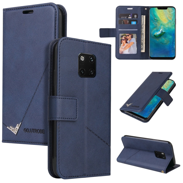 Custodia per telefono in pelle ad angolo retto GQUTROBE, For Huawei Mate 30 Lite, For Huawei Mate 30 Pro, For Huawei Mate 20 Pro, For Huawei P30