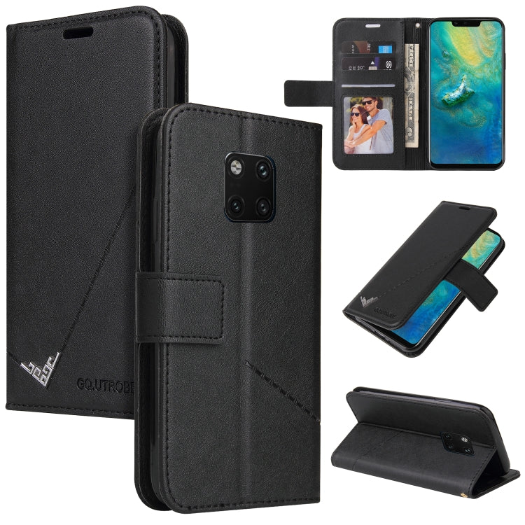 Custodia per telefono in pelle ad angolo retto GQUTROBE, For Huawei Mate 30 Lite, For Huawei Mate 30 Pro, For Huawei Mate 20 Pro, For Huawei P30