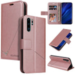 Custodia per telefono in pelle ad angolo retto GQUTROBE, For Huawei P30 Pro, For Huawei P20 Lite, For Huawei P20 Pro, For Huawei Y7p