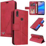Custodia per telefono in pelle ad angolo retto GQUTROBE, For Huawei P30 Pro, For Huawei P20 Lite, For Huawei P20 Pro, For Huawei Y7p