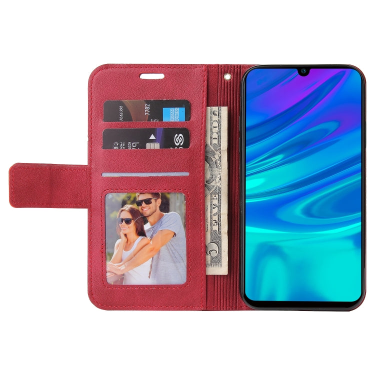 Custodia per telefono in pelle ad angolo retto GQUTROBE, For Huawei Y6p, For Huawei Y5p / Honor 9S, For Huawei P Smart Z, For Honor 10 Lite
