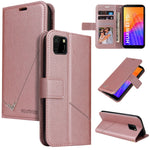 Custodia per telefono in pelle ad angolo retto GQUTROBE, For Huawei Y6p, For Huawei Y5p / Honor 9S, For Huawei P Smart Z, For Honor 10 Lite