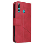Custodia per telefono in pelle ad angolo retto GQUTROBE, For Huawei Enjoy 9s, For Huawei Y6 2019