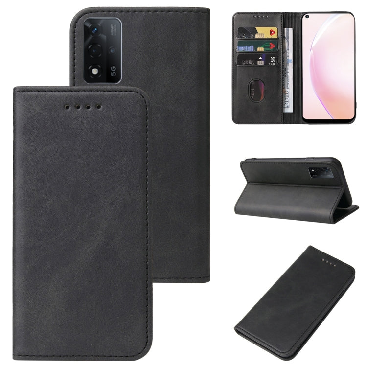 Custodia per telefono in pelle con chiusura magnetica, For OPPO A93s 5G, For OPPO A94, For OPPO F17 Pro, For OPPO F19, For OPPO F19 Pro+ 5G, For OPPO F19s 5G, For OPPO F21 Pro 5G, For OPPO Find X3