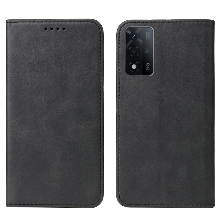 Custodia per telefono in pelle con chiusura magnetica, For OPPO A93s 5G, For OPPO A94, For OPPO F17 Pro, For OPPO F19, For OPPO F19 Pro+ 5G, For OPPO F19s 5G, For OPPO F21 Pro 5G, For OPPO Find X3